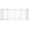 Outdoor Dog Kennel Galvanized Steel 156.3 ftÂ²
