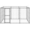 Outdoor Dog Kennel Steel 78.1 ftÂ²