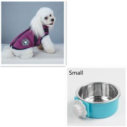 Waterproof Dog Clothes Winter Dog Coat With Harness Warm Pet Clothing Big Dog Jacket Chihuahua Labrador Coat Costume (Option: Purple-XXL)