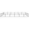 Dog Kennel Black 258.3 ftÂ¬â‰¤ Steel