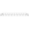Dog Kennel Black 430.6 ftÂ¬â‰¤ Steel