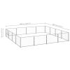 Dog Kennel Silver 172.2 ftÂ¬â‰¤ Steel