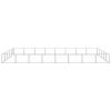 Dog Kennel Silver 430.6 ftÂ¬â‰¤ Steel