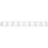 Dog Kennel Silver 86.1 ftÂ¬â‰¤ Steel