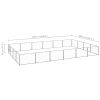 Dog Kennel Silver 258.3 ftÂ¬â‰¤ Steel