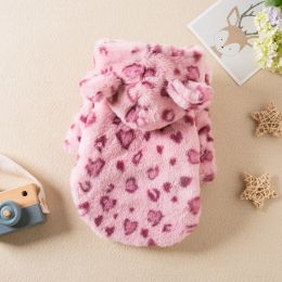 Pet Clothes Autumn And Winter (Option: Pink-XXL)