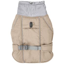 Pet Dog Warm-keeping Cotton Clothing (Option: Beige-XL)